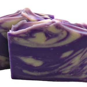 Lilac Soap, Cold Process Natural Bar Soap, Floral Scent image 1