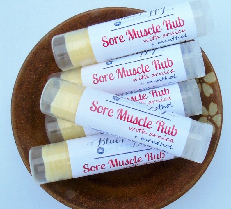 Travel Size Muscle Rub Herbal Balm Sore Muscles Muscle Rub Etsy