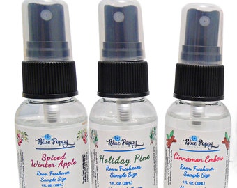 Mini Air Freshener, Car Air Spray, Room Spray for Travel, Holiday Stocking Stuffers 3 Pack