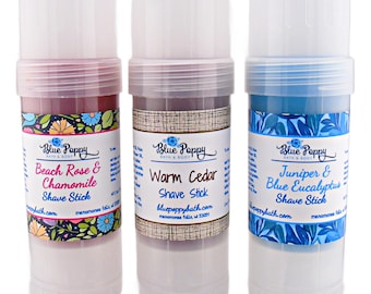 Shave Sticks: Shaving Soap for Smooth Moisturized Skin