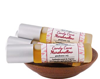 Candy Cane Perfume with Sweet Marshmallow
