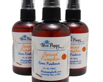Spiced Pumpkin Latte, Room Freshener, Room Air Spray, Fall Fragrance