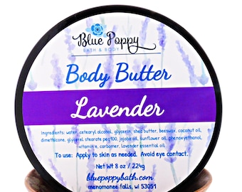 Body Butter, Thick Moisturizing Shea Lotion