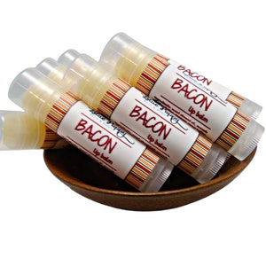 Bacon Lip Balm, Bacon Lover Gift for Dad