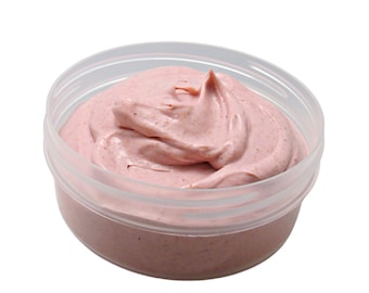 Face Cleanser, Rose Clay Facial Care with Apricot Shell Exfoliation, For Normal or Sensitive Skin