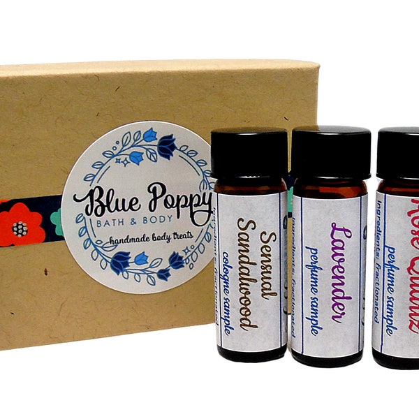 Sample Perfumes, Pick 3 Fragrances Free Shipping, Floral Scents, Citrus Scents, Unisex Fragrance