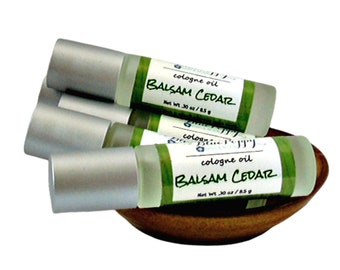 Balsam Cedar Cologne for Men, Woodsy Fragrance