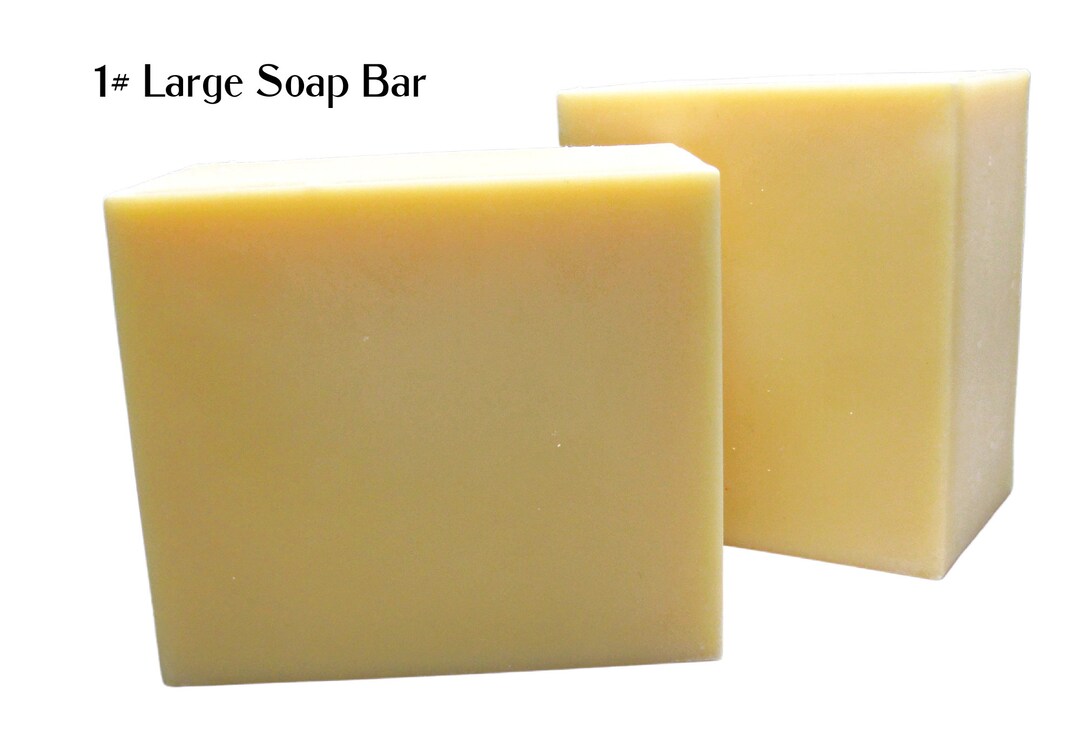 Solid Dish Soap Block, Large 1 Pound Bar, Eco Friendly Zero Waste