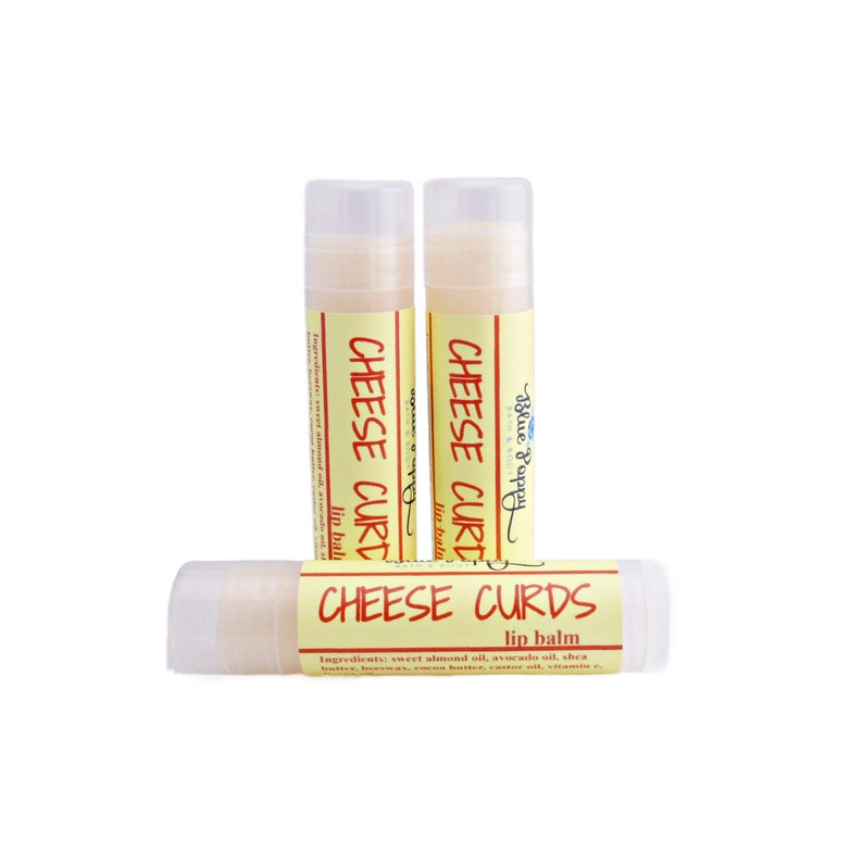 Cheese Curds Lip Balm, Made in Wisconsin - Etsy