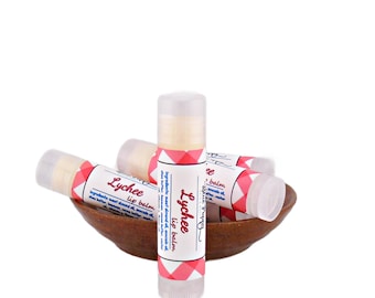 Lychee Lip Balm, Fruit Flavor