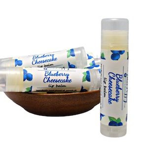 Blueberry Cheesecake Lip Balm, Cheesecake Lover Gift