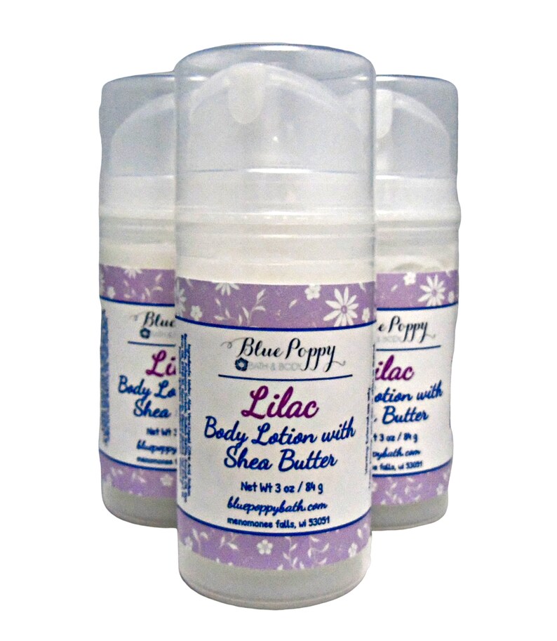 Lilac Body Lotion Lilac Lotion Gift for Mom Etsy