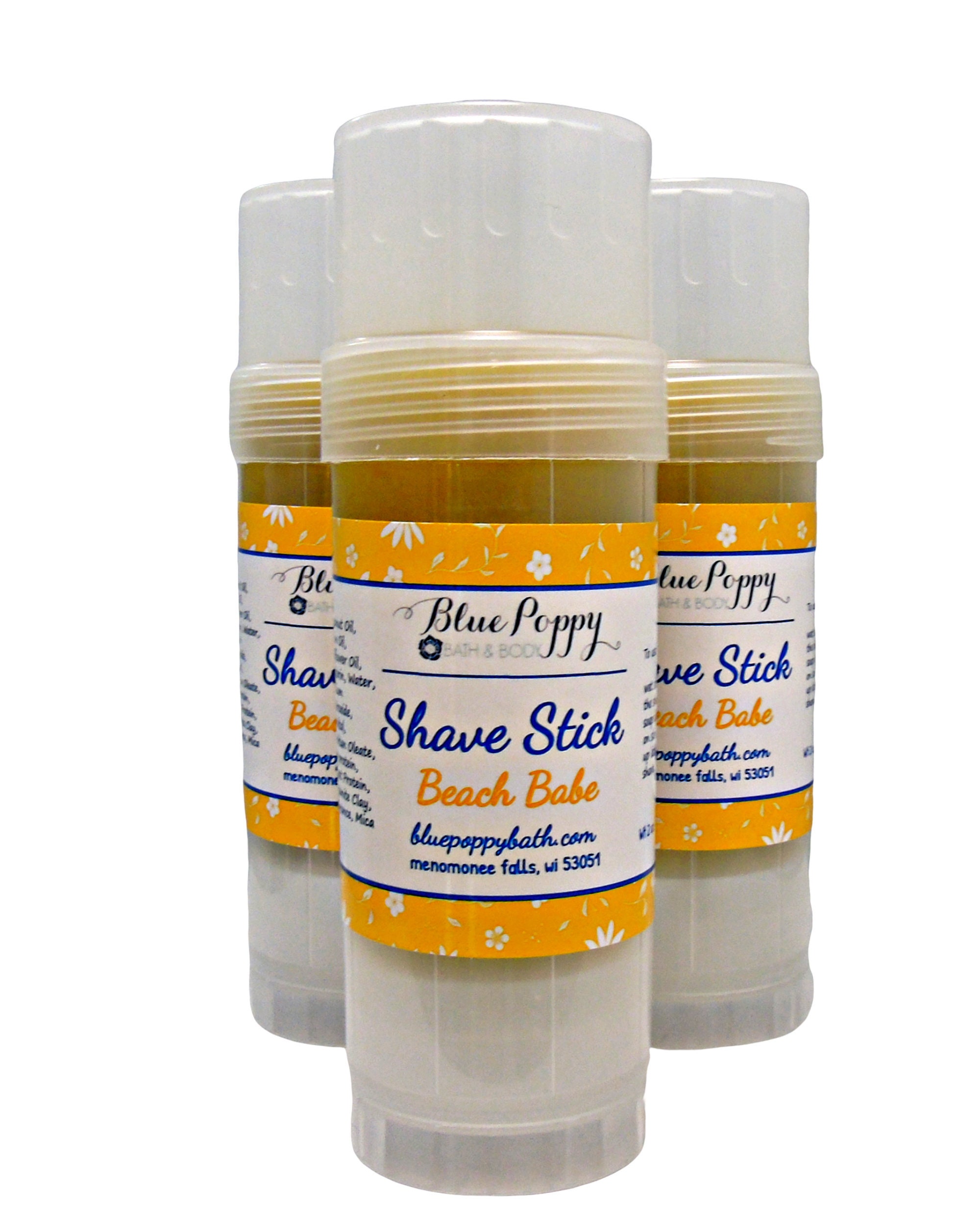Beach Babe Shave Soap for Women, Tropical Scent, Shaving Soap