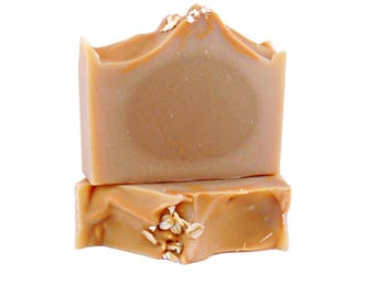 Oatmeal Honey Soap Bar, Coconut Milk Soap