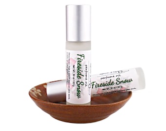 Fireside Snow Perfume: Holiday Fragrance
