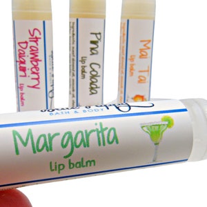 Margarita Lip Balm, Cocktail Theme, Margarita Lover Cocktail Gift Box image 7