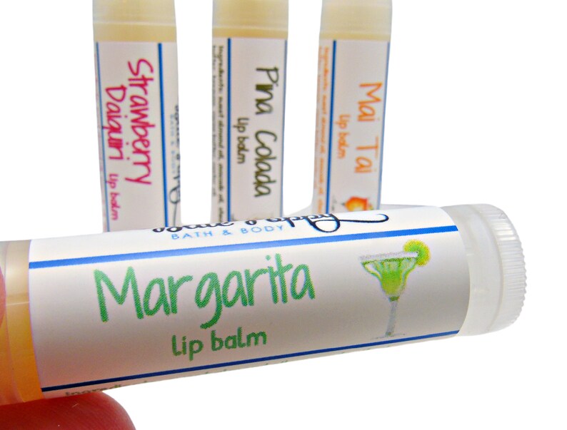 Margarita Lip Balm, Cocktail Theme, Margarita Lover Cocktail Gift Box image 7