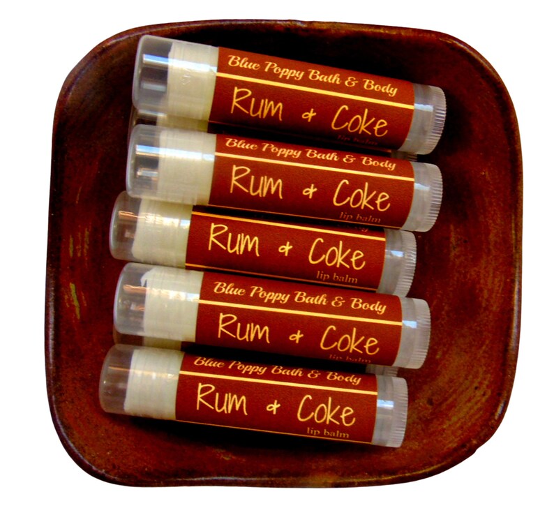 Rum & Coke Lip Balm, Stocking Stuffers for Men 