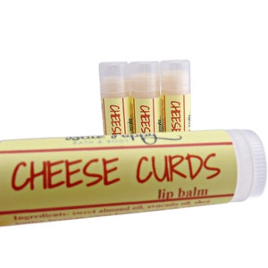 Cheese Curds Lip Balm, Made in Wisconsin - Etsy