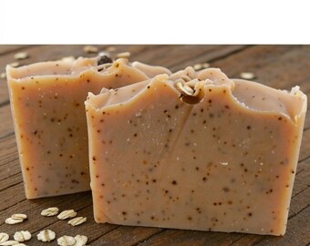 Cafe Latte Coffee Soap: Roasted Beans with Cream