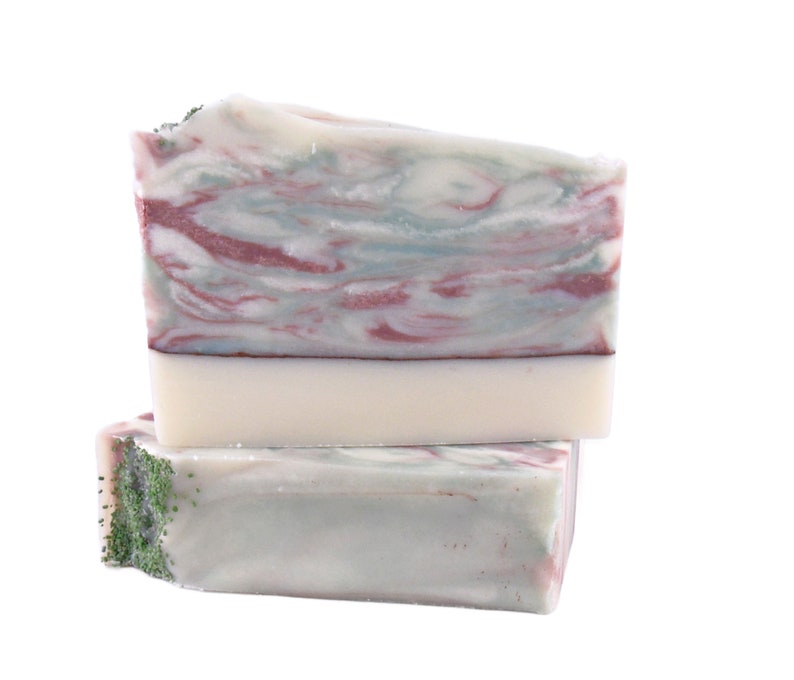 White Tea Spiced Soap Bar, Handmade Soap Gift image 4