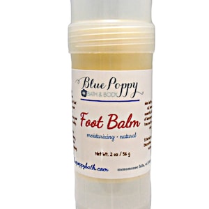 Foot Balm Moisturizing Pedicure Salve for Cracked Heels, Shea Butter Balm for Feet