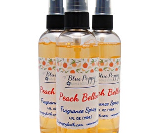 Peach Bellini, Fragrance Mist, Body Spray, Body Mist, Hair Spritz