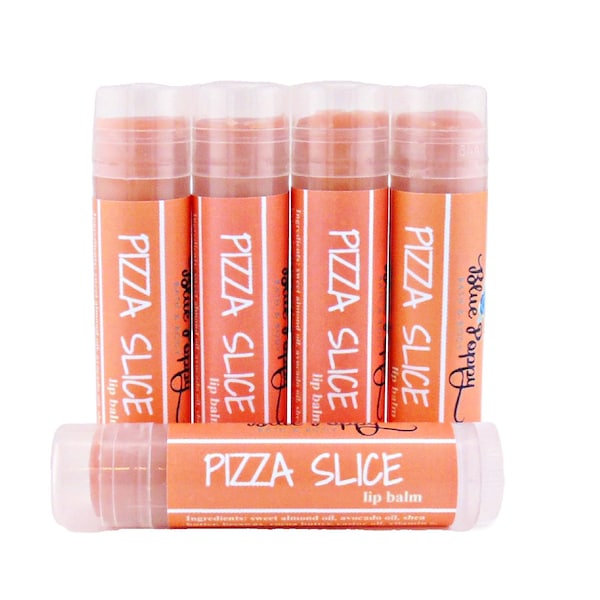 Pizza Lip Balm; Funny Gag Gift
