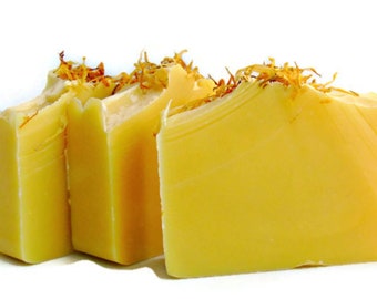 Lemongrass Soap Cold Process Vegan with Essential Oils