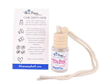 Hanging Car Diffuser Air Freshener, Stocking Filler Gift