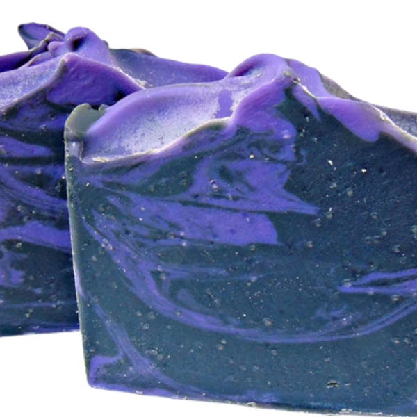 Charcoal Soap with Lavender & Tea Tree Essential Oils