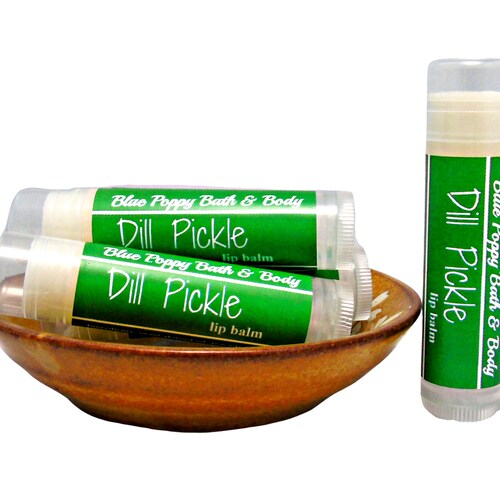 Dill Pickle Lip Balm Chapstick Pregnancy Gift Expecting Mom Etsy