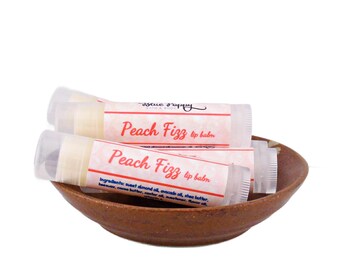Peach Fizz Lip Balm