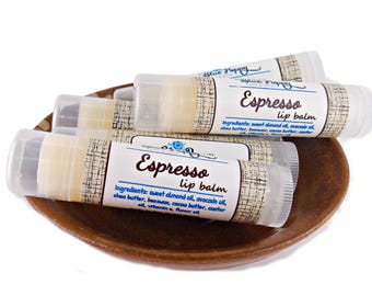 Espresso Lip Balm, Coffee Flavor