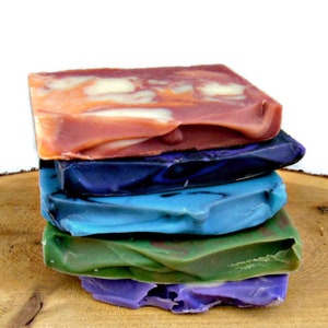 Soap End Samples, Loaf Ends, Handmade Soap Samples