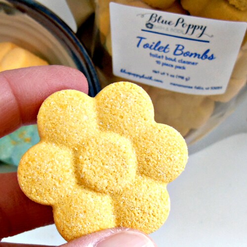 Toilet Bombs Fizzy Toilet Cleaner Freshener Etsy