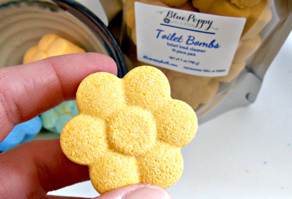 eco-vie Natural /& Vegan Fizzing Toilet Bombs Tabs x 10 safe to handle