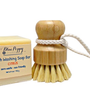 Dish Washing Soap Block, Eco Friendly Zero Waste Product, Kitchen Bar Soap