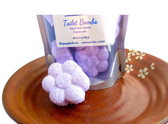 eco-vie Natural /& Vegan Fizzing Toilet Bombs Tabs x 10 safe to handle