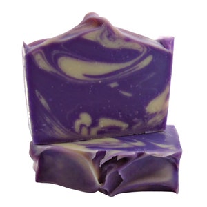 Lilac Soap, Cold Process Natural Bar Soap, Floral Scent image 3