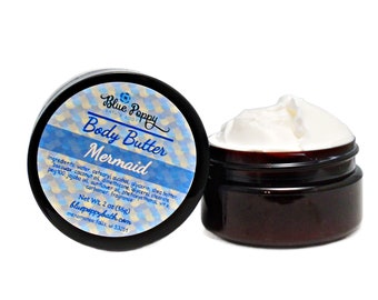 Mini Lotion Body Butter Samples, Thick Creamy Lotion with Shea Butter, Skin Moisturizer