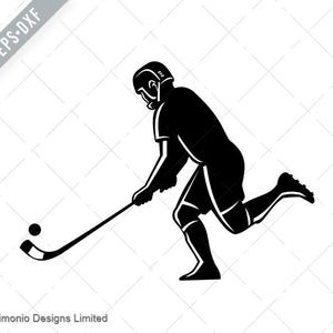Joueur brillant avec une baguette de caman faisant la silhouette Keepy-Uppy Retro Svg-Shinty SVG-Shinty coupe fichier-Shinty DXF-Shinty jpg-Shinty png