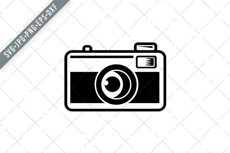 vintage 35mm Film Camera SVG, 35mm caméra svg film, caméra Cut File, camera dxf, camera jpg, png, camera Clipart