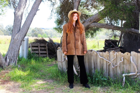 Shearling Afghan Coat - Sheepskin Penny Lane Coat