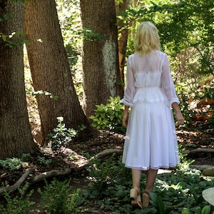 Casual Wedding Dress - Sweetheart Wedding Dress - Polka Dot Dress - Polka Dot Tulle Dress - Tulle Wedding Dress - Sweetheart Dress