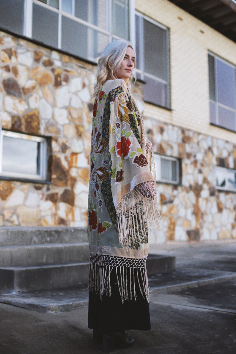 bohemian bridal robe
