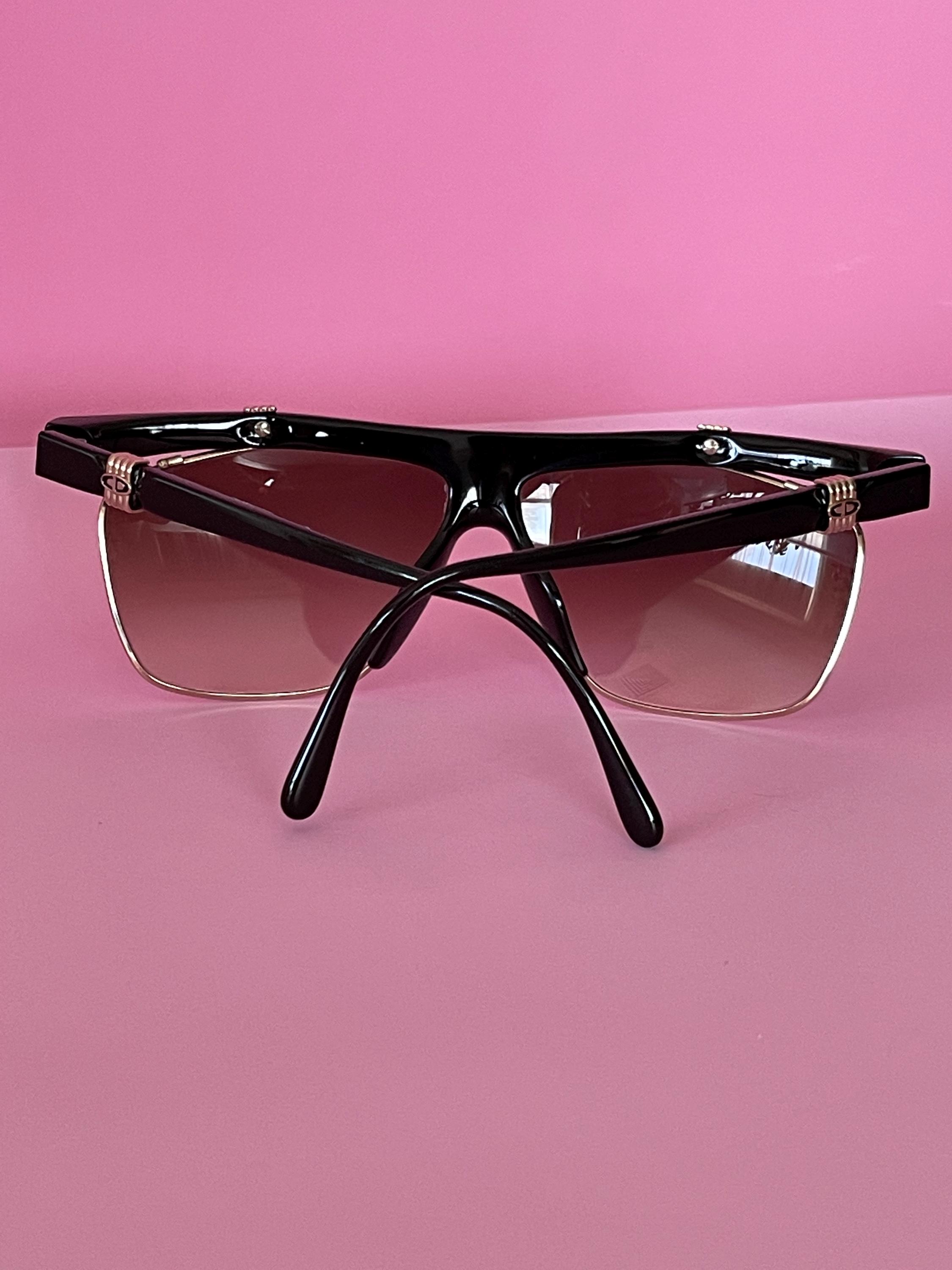 Vintage 1980s Christian Dior Sunglasses - 2555-90 - DEAD STOCK - Etsy