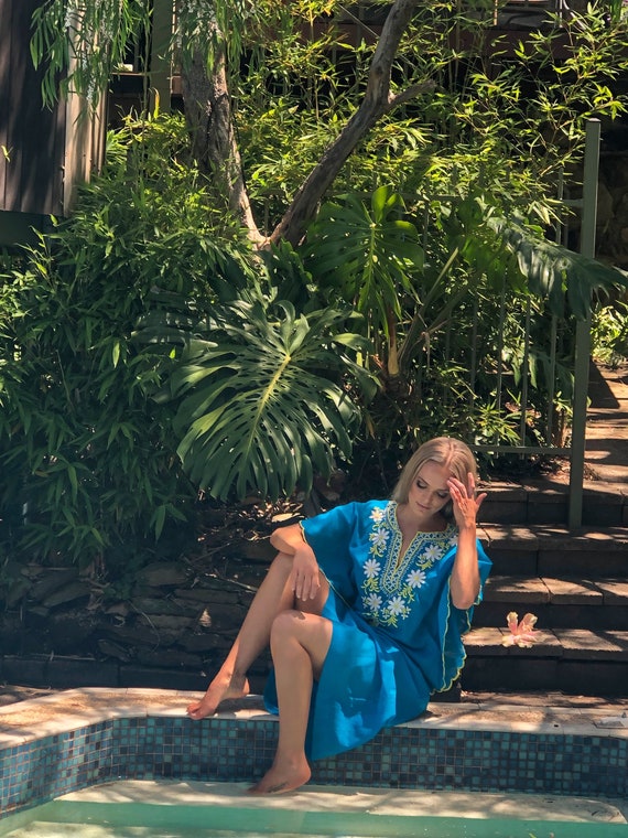 Bohemian Kaftan Dresses - Caftan Dress - Boho Kaft