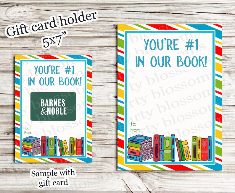 INSTANT DOWNLOAD: You're Number 1 in Our Book Book Store | Etsy