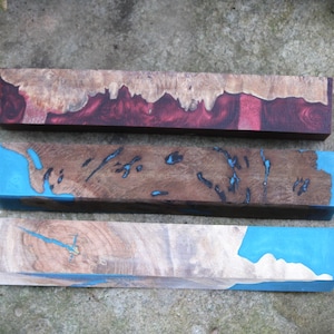 One-Of-A-Kind Wood Acrylic Pen Blanks